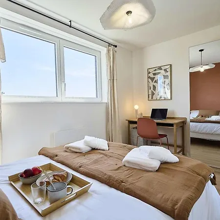 L'orfevre 6 People - Stade 8 Min - Lille 13 Min Apartment Ronchin